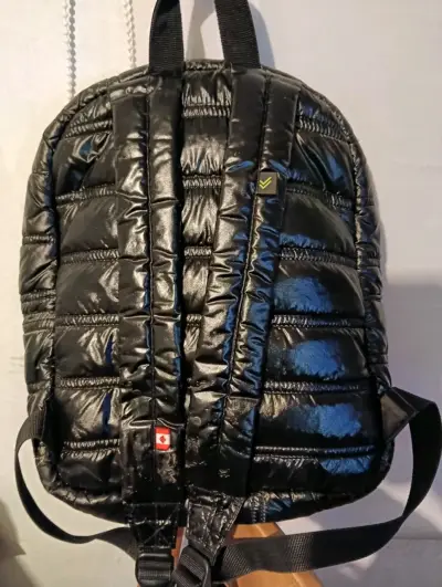 Mochila negra acolchada Bubba con múltiples bolsillos - miniatura 2