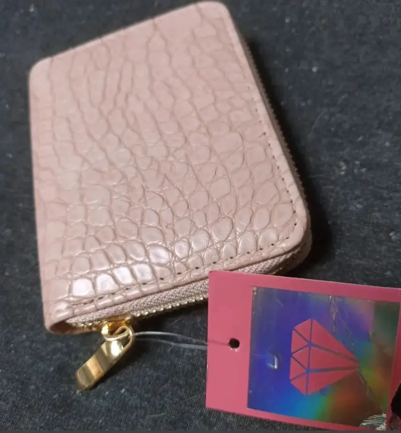 Estuche organizador de joyas portátil beige - 5