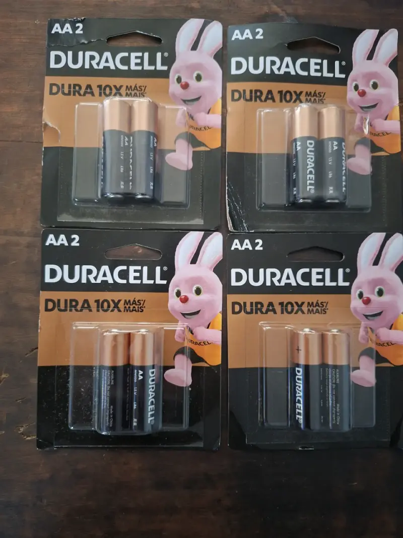 Pilas Duracell AA Dura 10X Paquete de 4 - 2