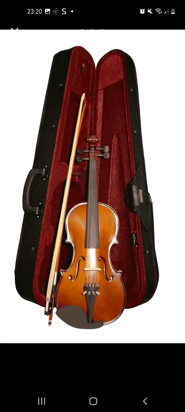 Violín con estuche y arco en buen estado - 2