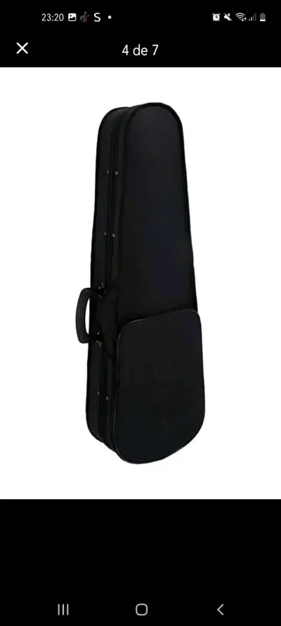 Violín con estuche y arco en buen estado - miniatura 3