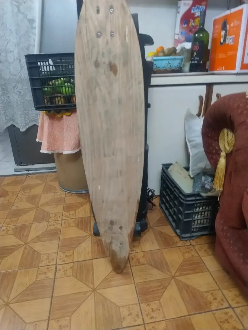 Longboard Paragon con diseño tribal azul - 2