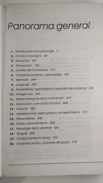 Libro Psicología Cuarta Edición Darley/Glucksberg/Kinchla - miniatura 3