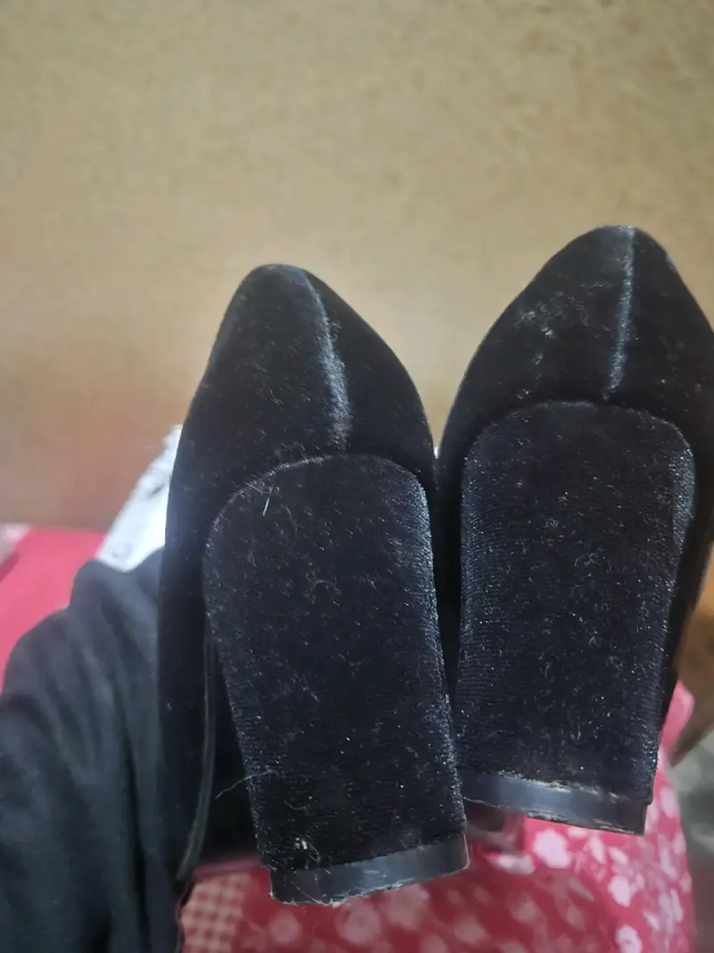 Zapatos de tacón negro elegantes para mujer - 3