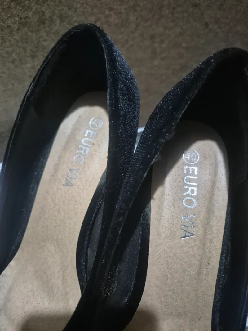 Zapatos de tacón negro elegantes para mujer - 4