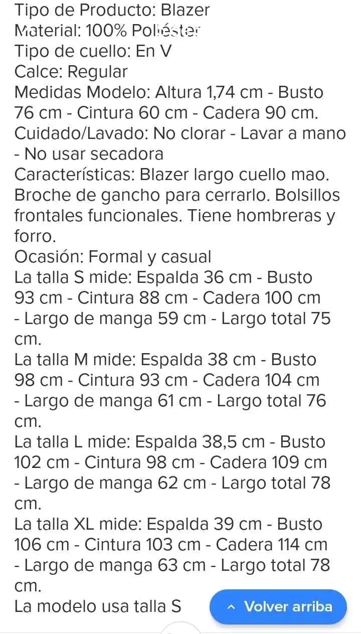 Blazer beige elegante para mujer - 5