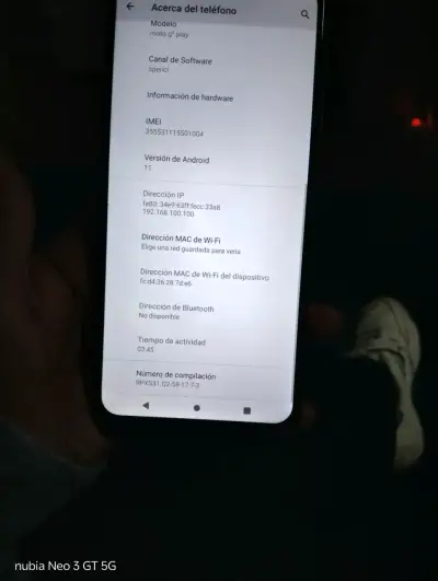 Motorola mog 9 play5G en buen estado - miniatura 3
