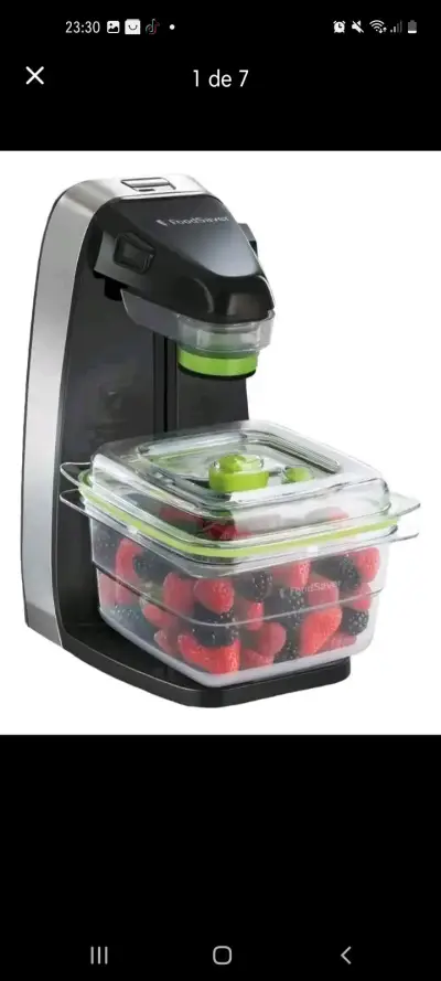 Sellador al vacío FoodSaver sin contenedor - miniatura 1