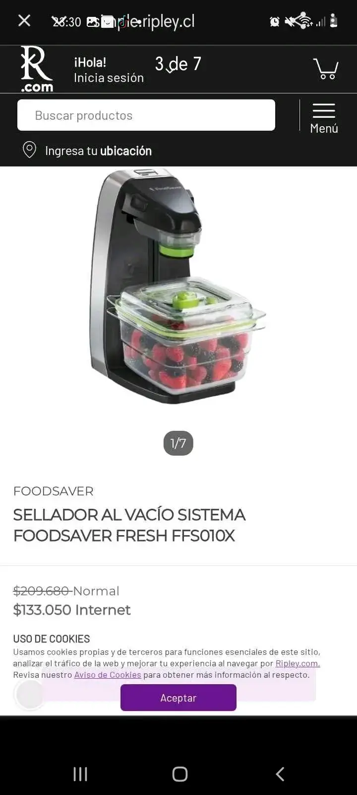 Sellador al vacío FoodSaver sin contenedor - 3