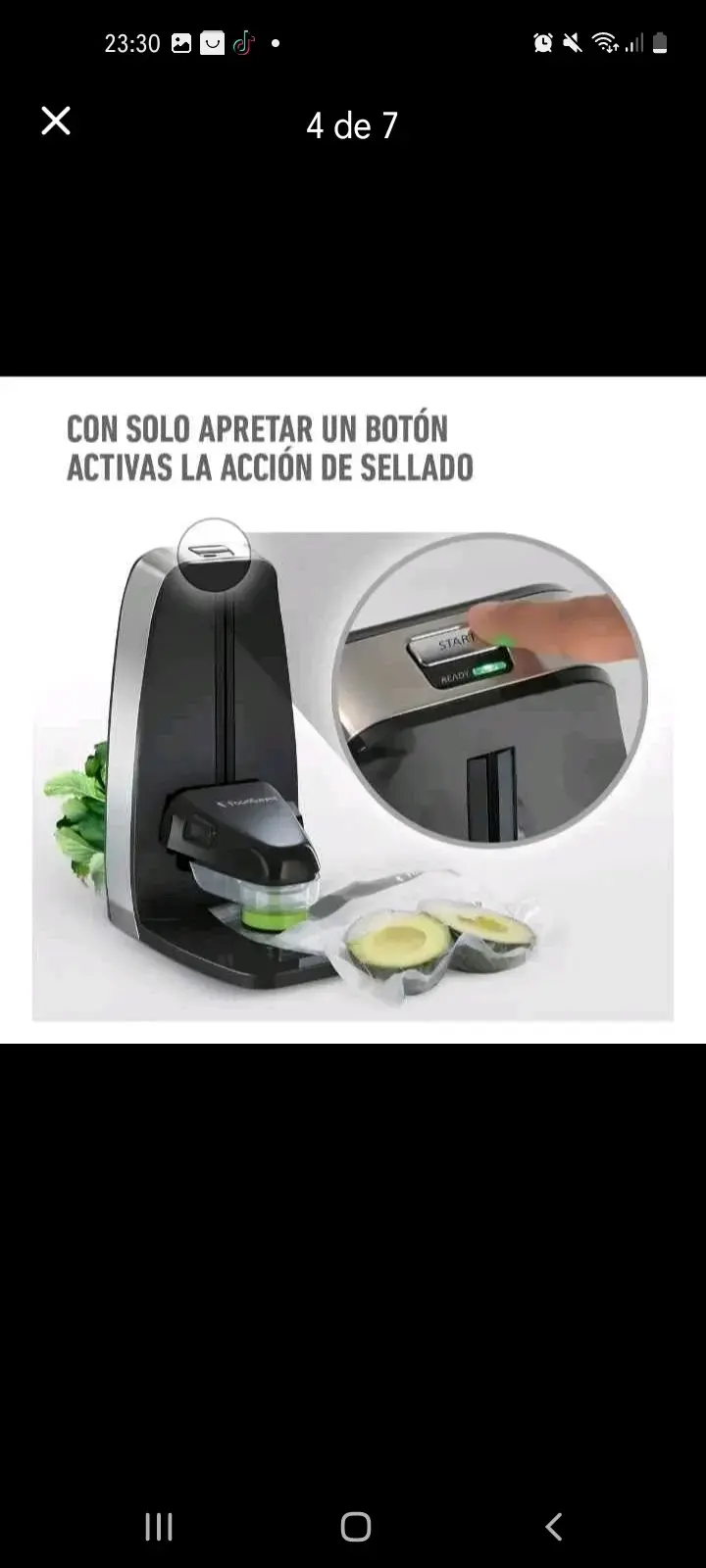 Sellador al vacío FoodSaver sin contenedor - 4