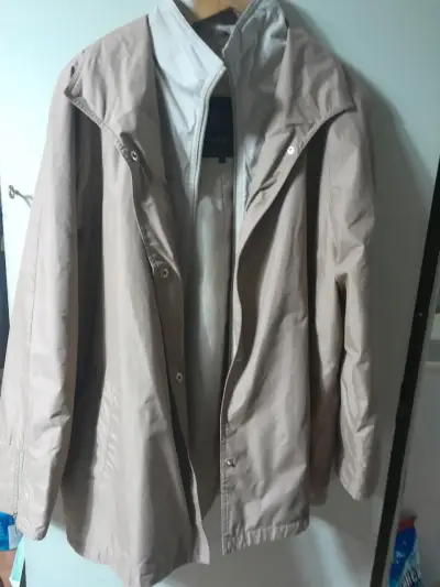 Cárdigan de punto beige con diseño abierto - miniatura 6