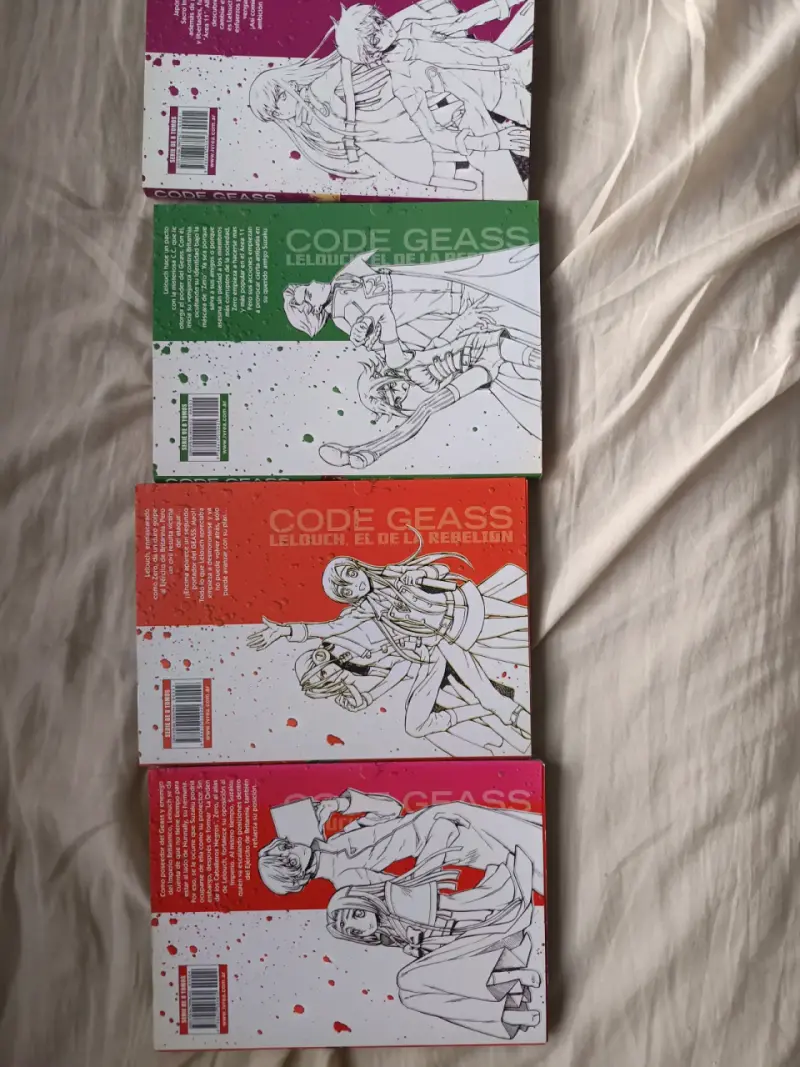 Colección de mangas Code Geass Lelouch - 2