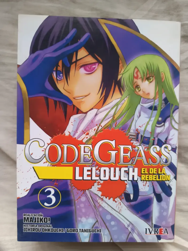 Colección de mangas Code Geass Lelouch - 5