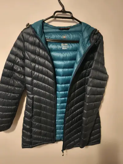 Chaqueta acolchada para mujer Doite azul - miniatura 1