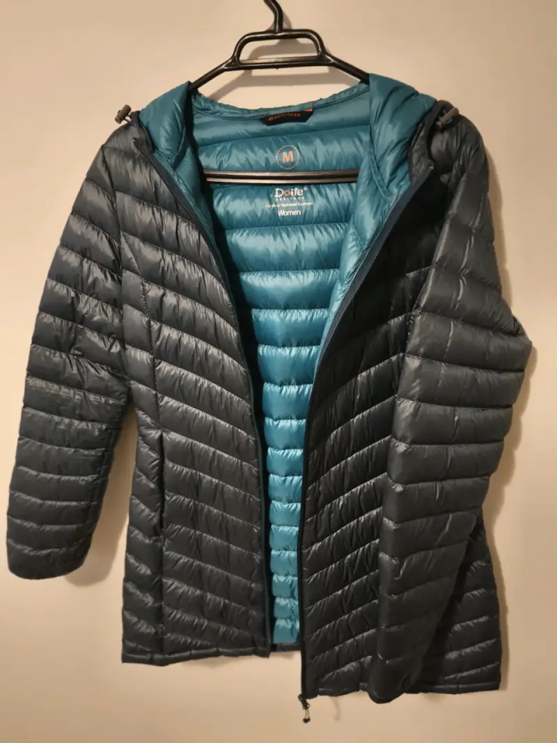 Chaqueta acolchada para mujer Doite azul - 2