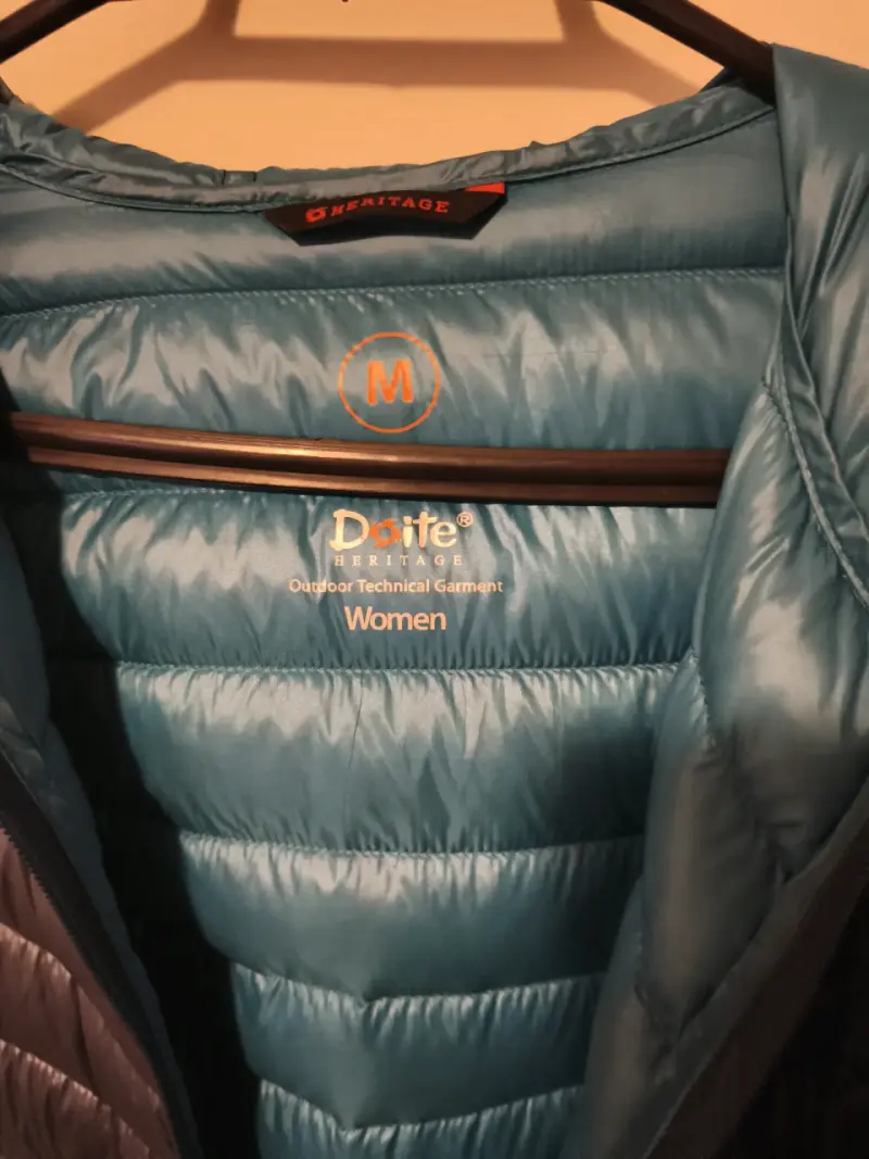 Chaqueta acolchada para mujer Doite azul - 4