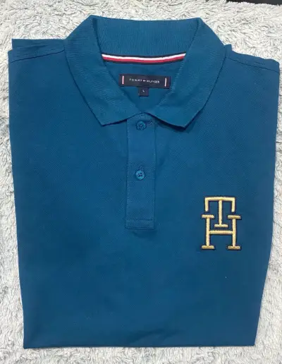 Polera Polo Roja Tommy Hilfiger - miniatura 2