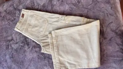 Pantalones cargo beige Aussie talla 38 - miniatura 3