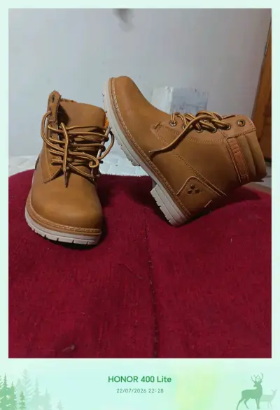 Botines de cuero marrón Dorette talla 39 - miniatura 2