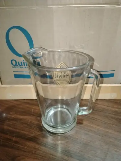 Jarra Cervecera Toten Vidrio Grueso Coleccion - miniatura 1