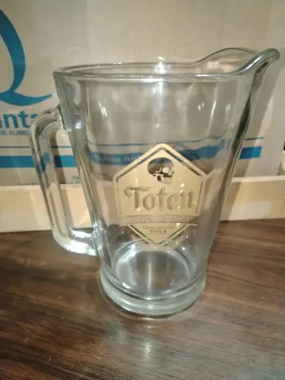 Jarra Cervecera Toten Vidrio Grueso Coleccion - miniatura 3