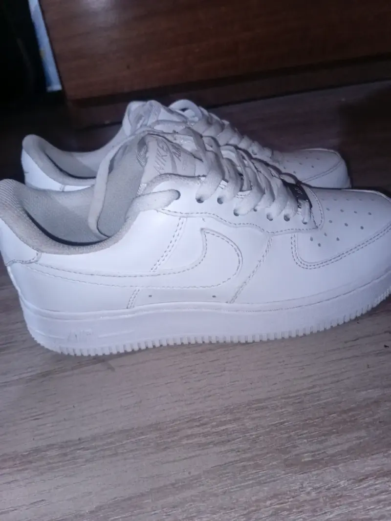 Zapatillas air force 1 blacas - 3