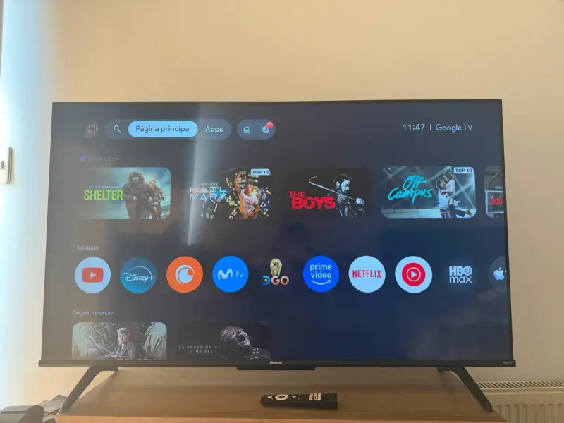 Smart TV Hisense 50 pulgadas 4K UHD 50Q6N - 1