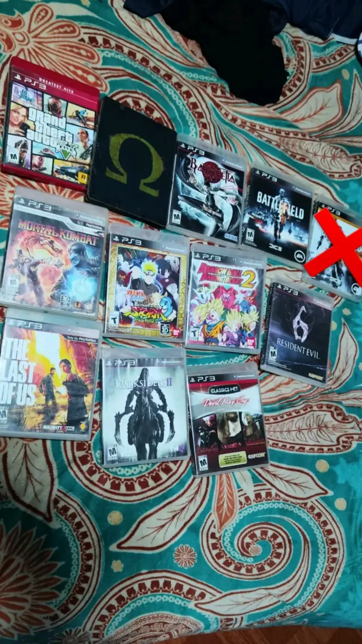 Colección de juegos PS3 variados en buen estado