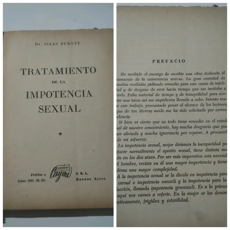 Libro Tratamiento de la Impotencia Sexual - Dr. Isaac Puente - 2