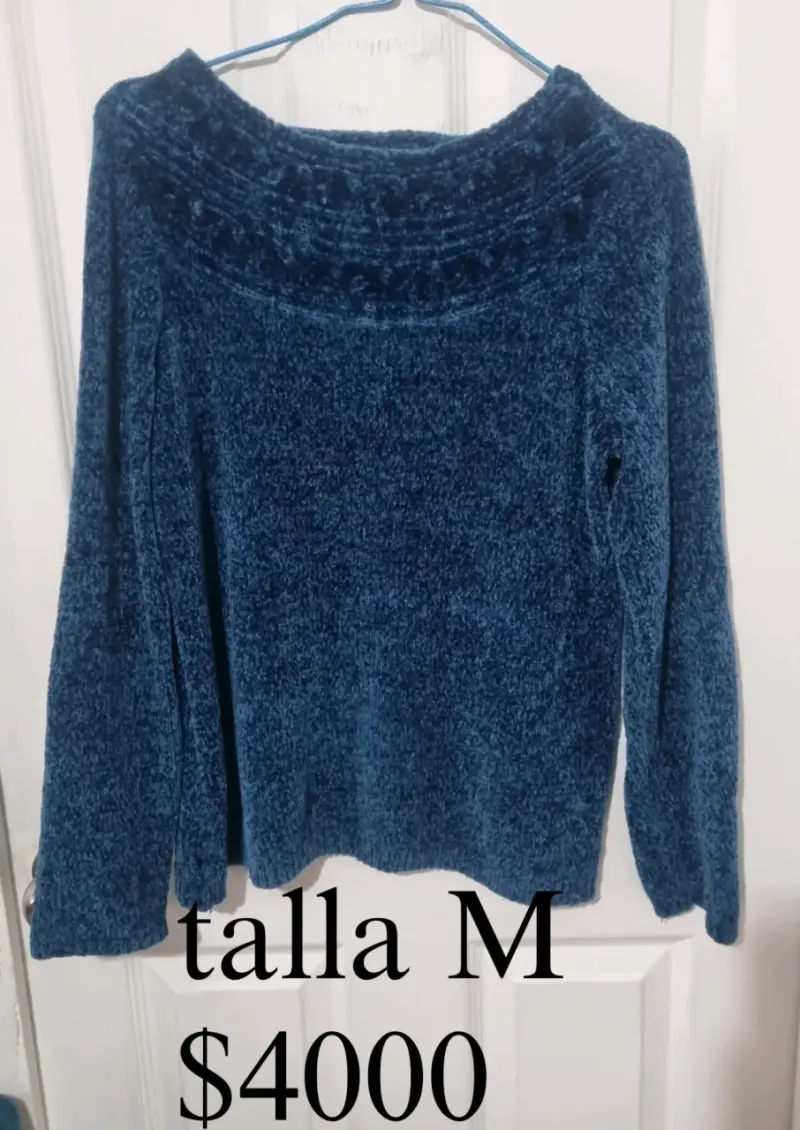 Suéter de punto gris Shein talla M - 3