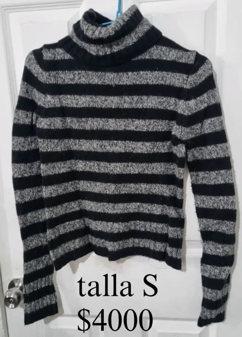Suéter de punto gris Shein talla M - 4