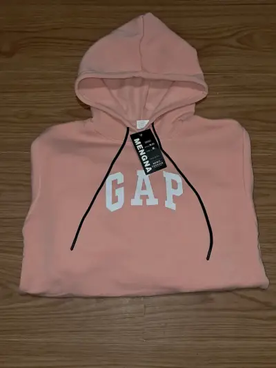 Polerón con capucha rosa GAP(replica)para mujer - miniatura 1