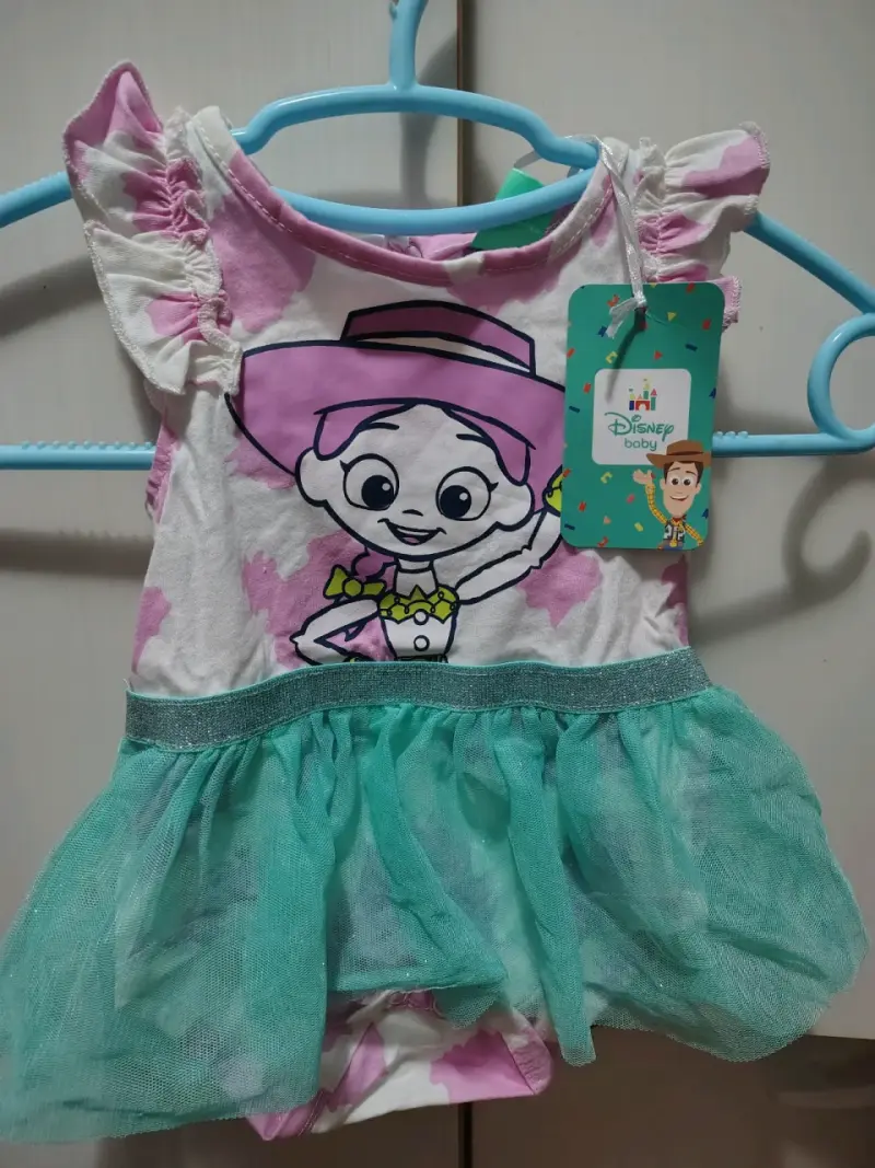 Vestido Disney Baby con diseño de vaquera