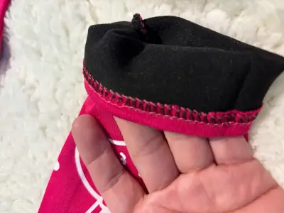 Leggings infantiles rosados con diseño de conejito - miniatura 2