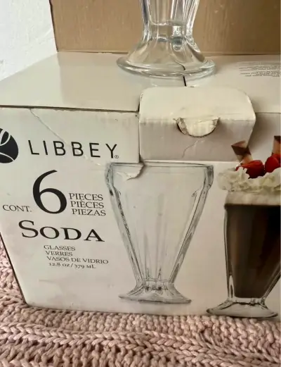 Set de 6 vasos de vidrio Libbey Soda 379 ml - miniatura 1