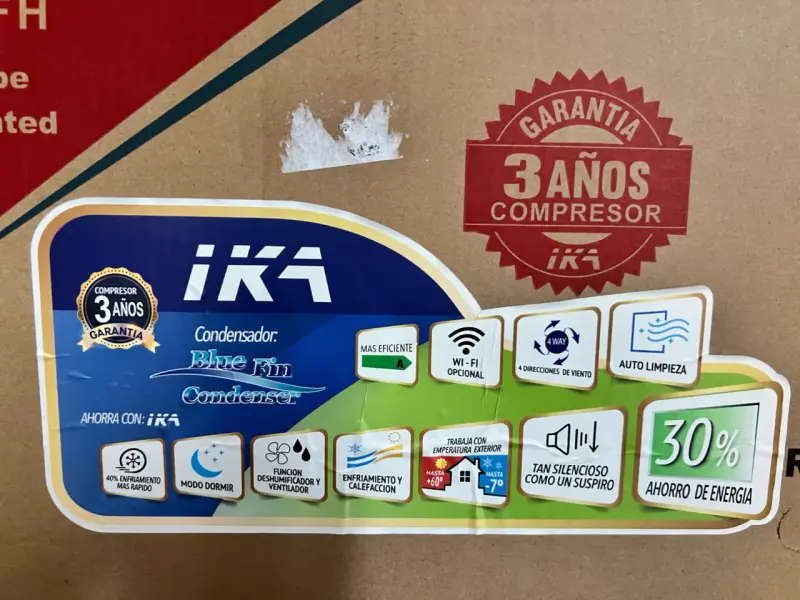 Aire acondicionado IKA Smartcool AA-09FH con WiFi - 2
