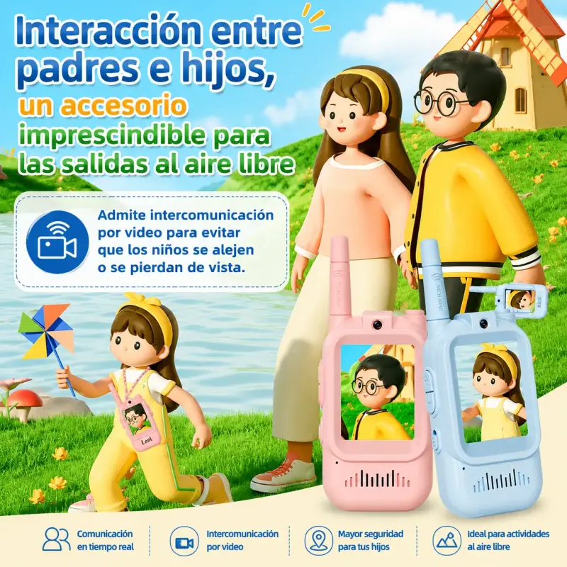 Walkie Talkies con Video para Niños - 4