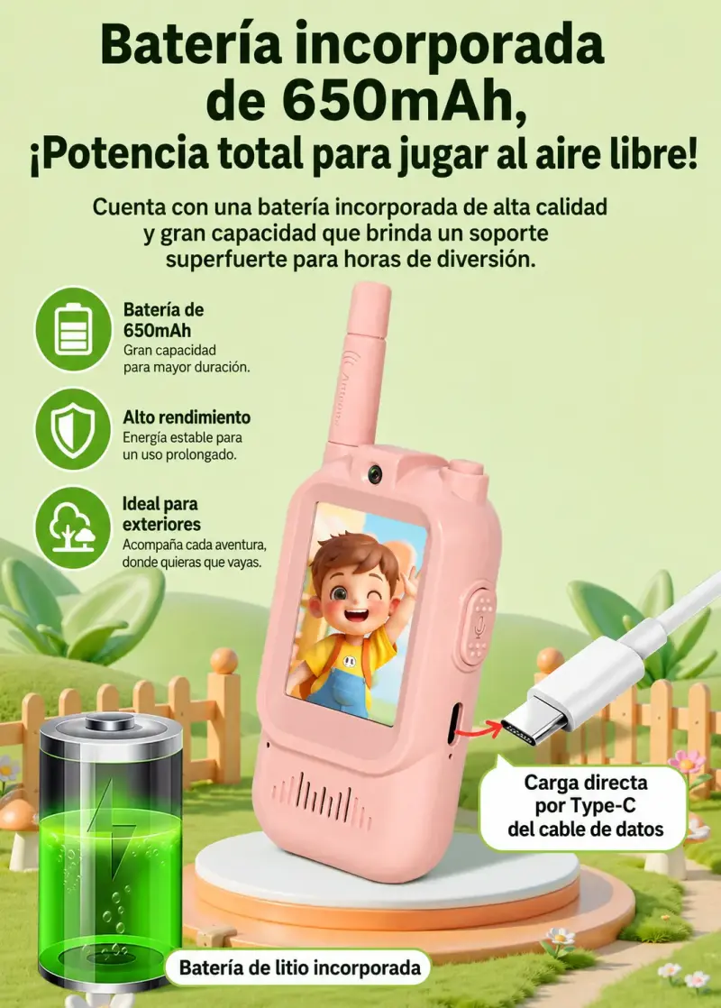 Walkie Talkies con Video para Niños - 5