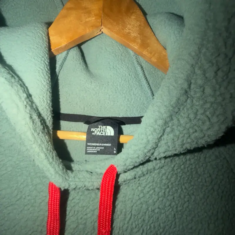 Original corderito capucha The North Face verde - 2