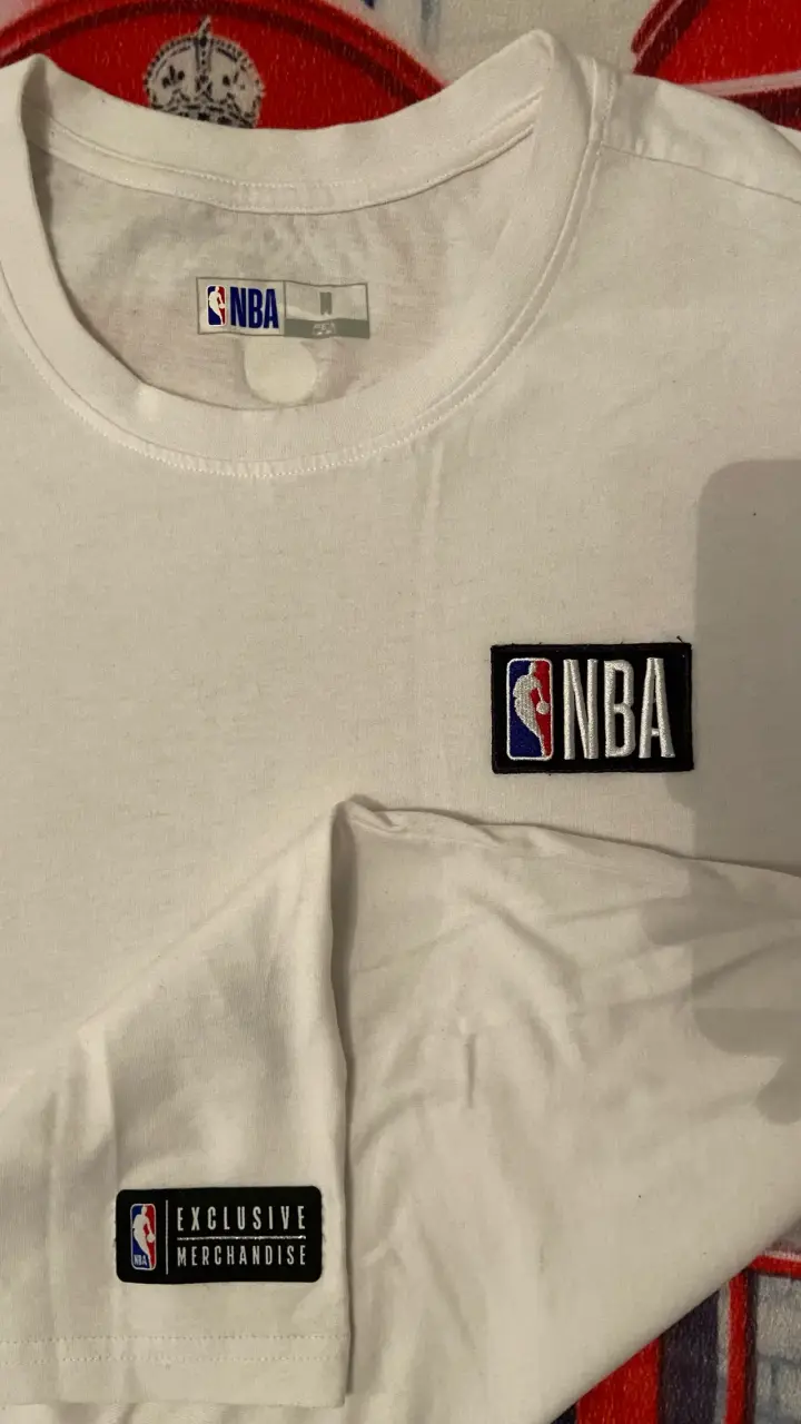 Polera NBA Miami Heat Blanca Exclusiva