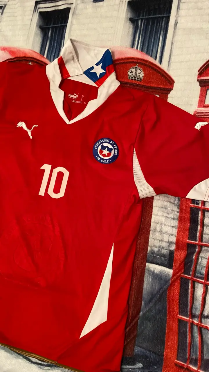 Camiseta Roja Selección Chile Puma Valdivia