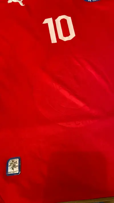 Camiseta Roja Selección Chile Puma Valdivia - miniatura 3