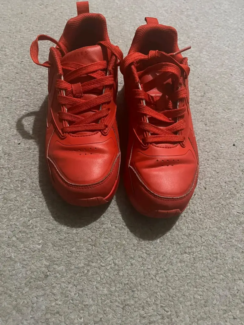 Zapatillas deportivas rojas para niño - 1