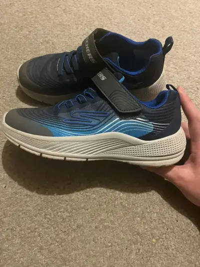 Zapatillas deportivas Skechers para niños azul 34 - miniatura 1