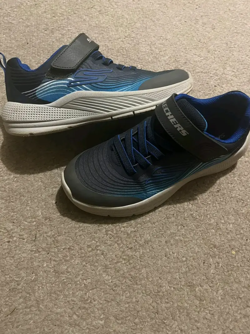 Zapatillas deportivas Skechers para niños azul 34 - 2