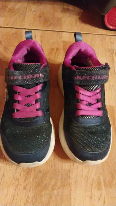 Zapatillas deportivas Skechers para niña azul - miniatura 2