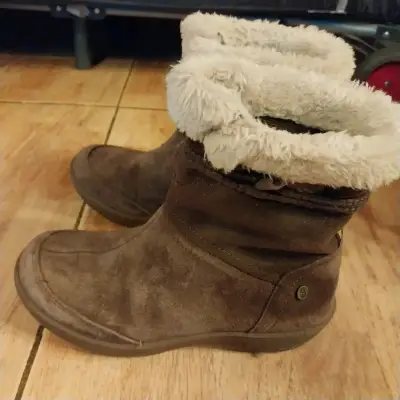 Botas de invierno marrones Hush Puppies - miniatura 1
