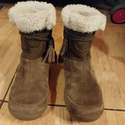 Botas de invierno marrones Hush Puppies - miniatura 2