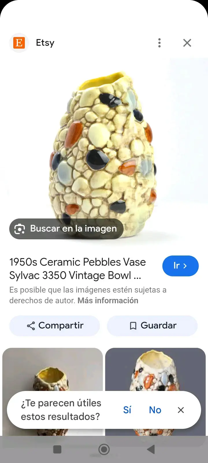 Florero de cerámica decorativo - 5