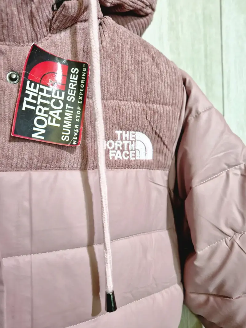 Chaqueta acolchada rosa The North Face para mujer - 2
